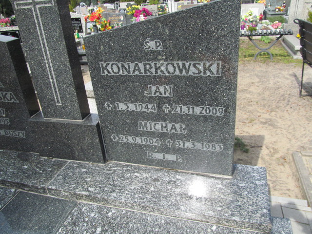 Jan Konarkowski 1944 Kluczbork - Grobonet - Wyszukiwarka osób pochowanych