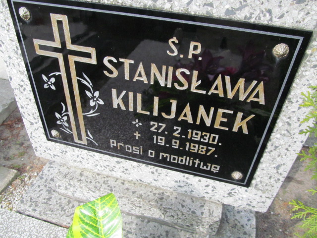 Stanisława Kilijanek 1930 Kluczbork - Grobonet - Wyszukiwarka osób pochowanych