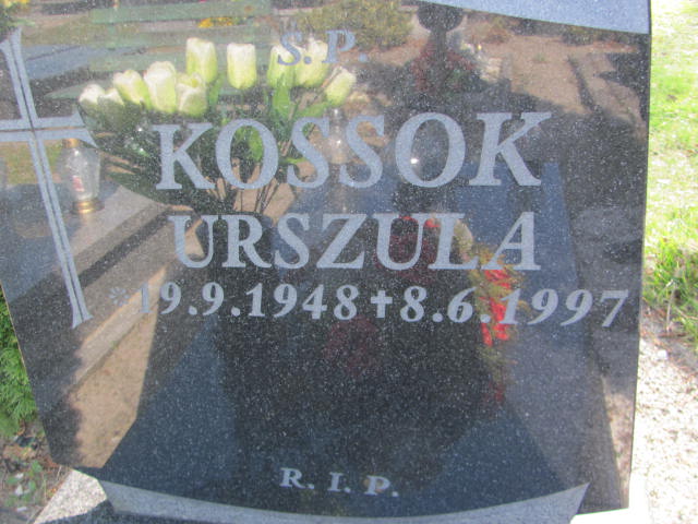 Urszula Kossok 1948 Kluczbork - Grobonet - Wyszukiwarka osób pochowanych