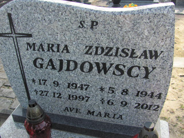 Maria Gajdowska 1947 Kluczbork - Grobonet - Wyszukiwarka osób pochowanych