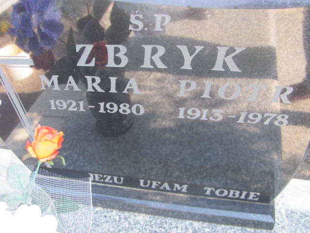 Maria Zbryk 1920 Kluczbork - Grobonet - Wyszukiwarka osób pochowanych