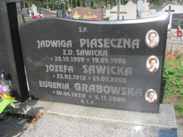 Jadwiga Piasecka  1909 Kluczbork - Grobonet - Wyszukiwarka osób pochowanych